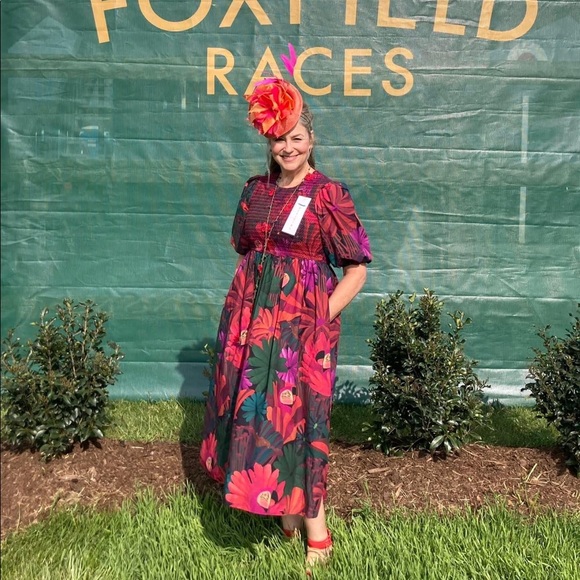 FARM Rio Multicolor Floral Midi Dress - Picture 4 of 4